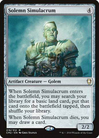 Solemn Simulacrum (218)