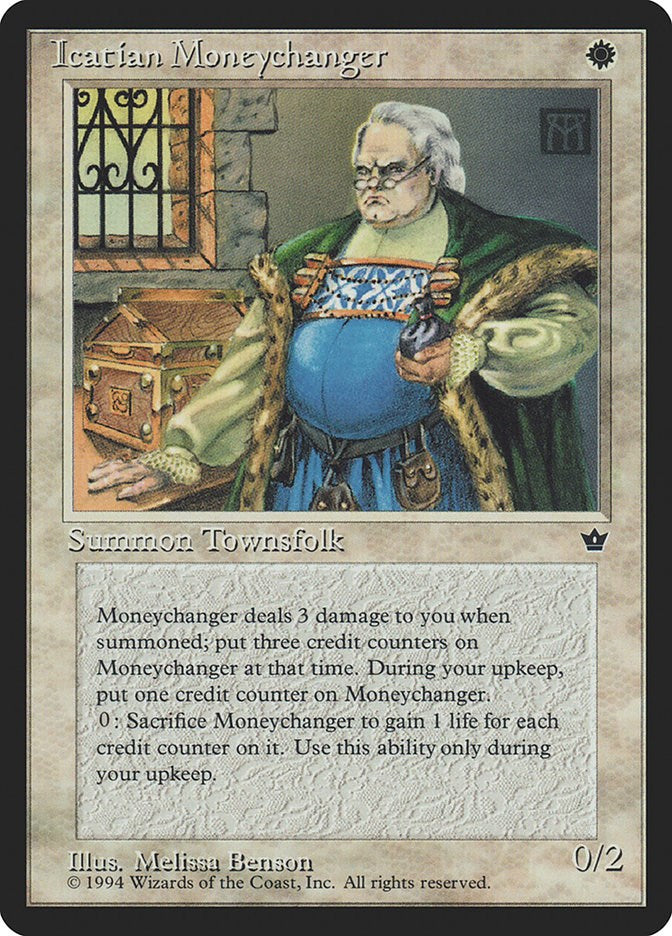 Icatian Moneychanger (Benson)