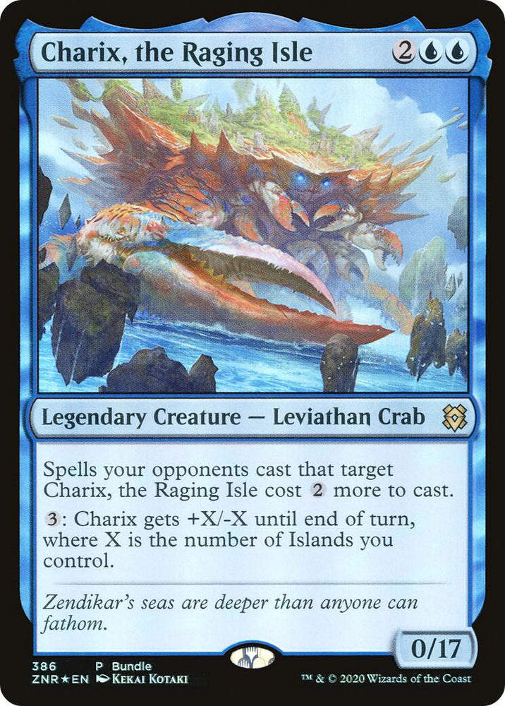 Charix, the Raging Isle (ZNR Bundle)