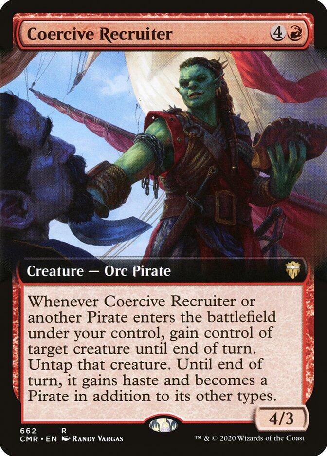 Coercive Recruiter (Extended Art)