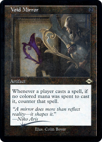 Void Mirror (Retro Frame) (Foil Etched)