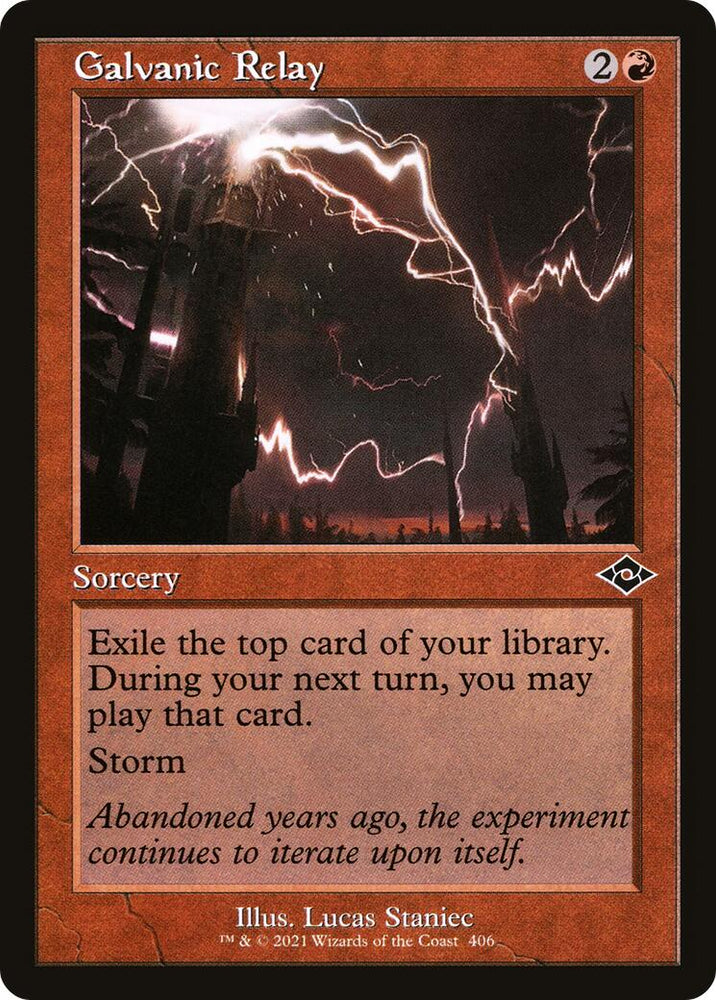 Galvanic Relay (Retro Frame)