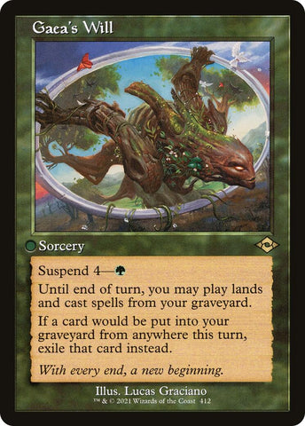 Gaea's Will (Retro Frame)