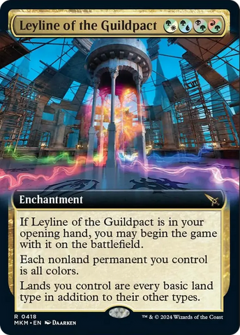 Leyline of the Guildpact (Extended Art) [Murders at Karlov Manor]