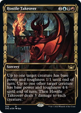 Hostile Takeover (Gilded Foil)