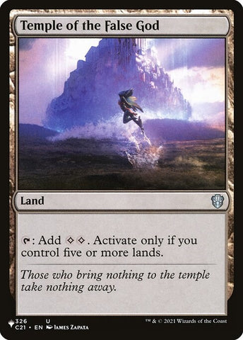 Temple of the False God (C21)