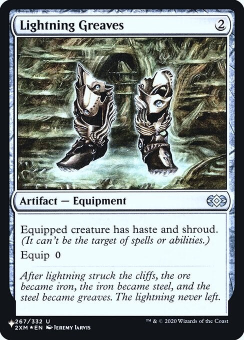 Lightning Greaves (2XM)