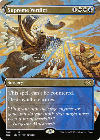 Supreme Verdict (Borderless)