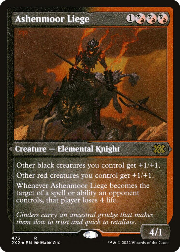 Ashenmoor Liege (Foil Etched)