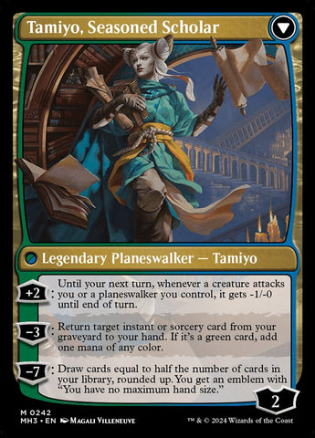 Tamiyo, Inquisitive Student (Back)