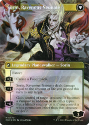 Sorin of House Markov (Borderless) (Textured Foil) (Back)