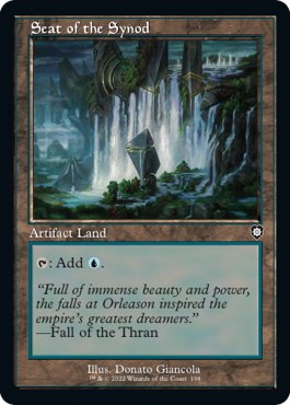 Seat of the Synod (Retro Frame)
