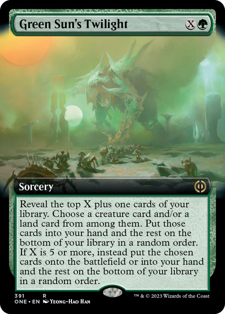 Green Sun's Twilight (Extended Art)