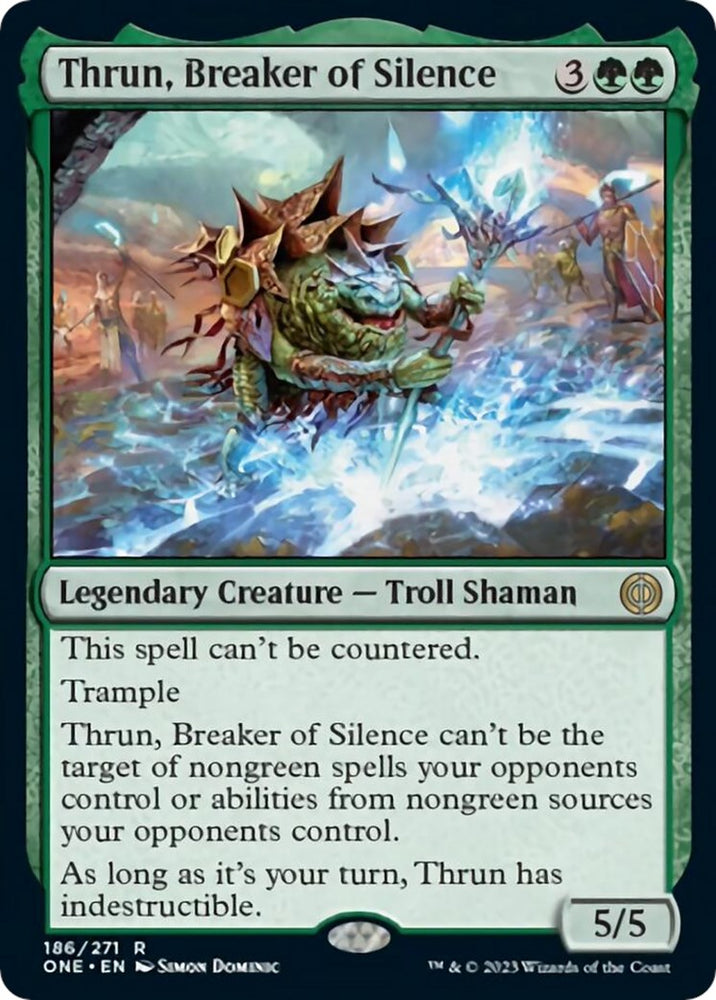 Thrun, Breaker of Silence