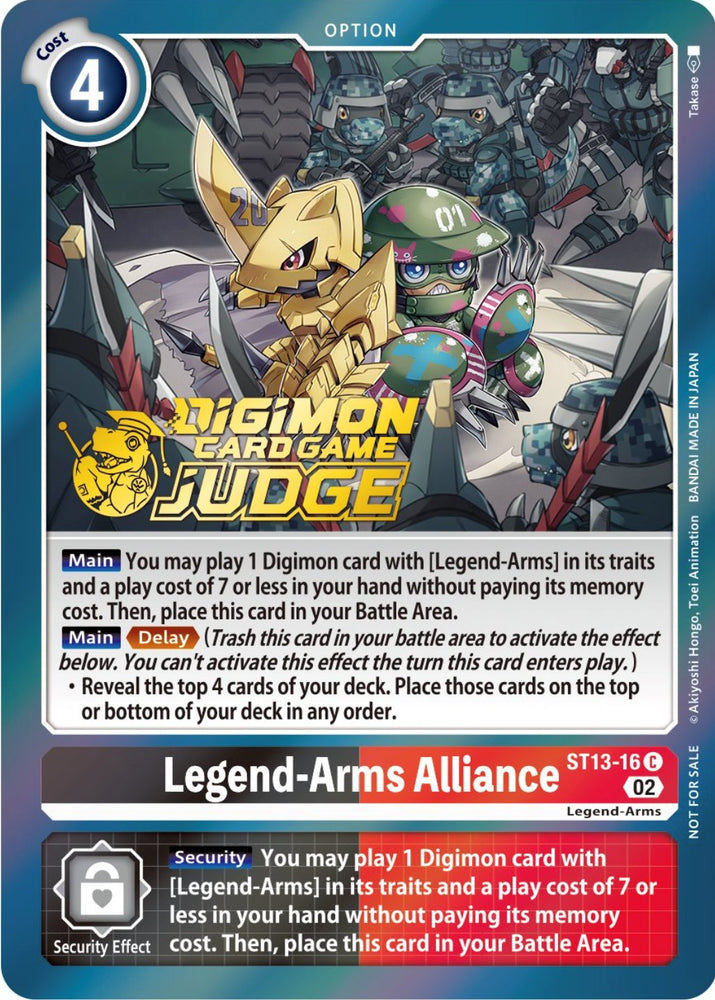 Legend-Arms Alliance (Judge Pack 3)