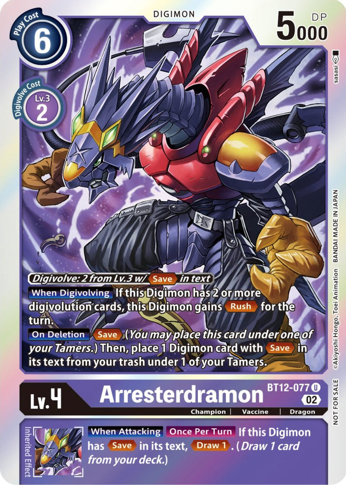 Arresterdramon (Box Topper)