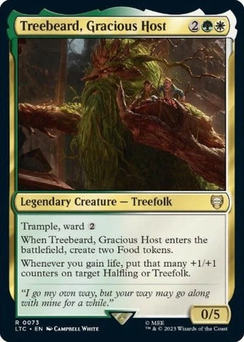 Treebeard, Gracious Host