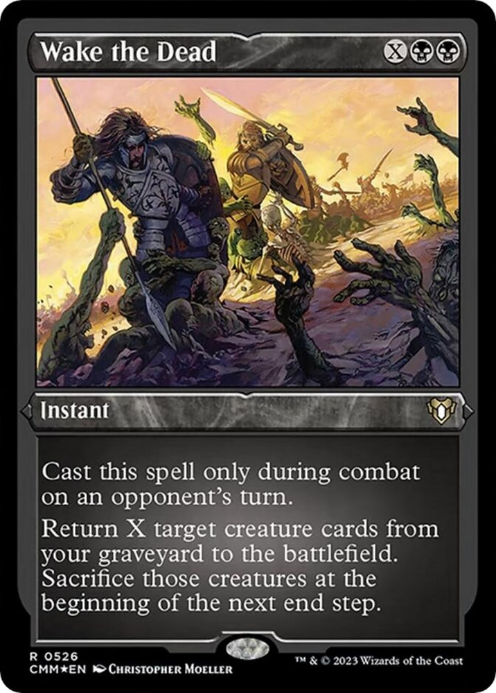Wake the Dead (Foil Etched)