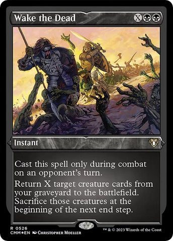 Wake the Dead (Foil Etched)