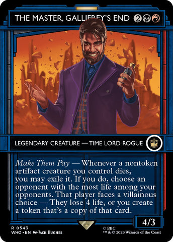 The Master, Gallifrey's End (Showcase)