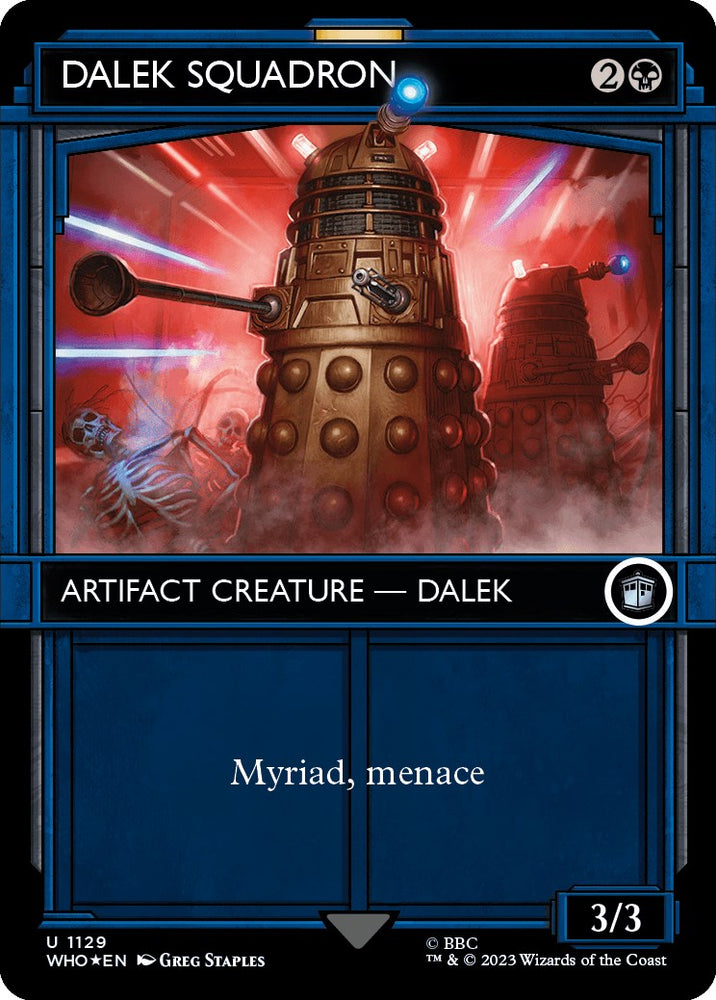 Dalek Squadron (Showcase) (Surge Foil)