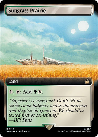 Sungrass Prairie (Extended Art) (Surge Foil)