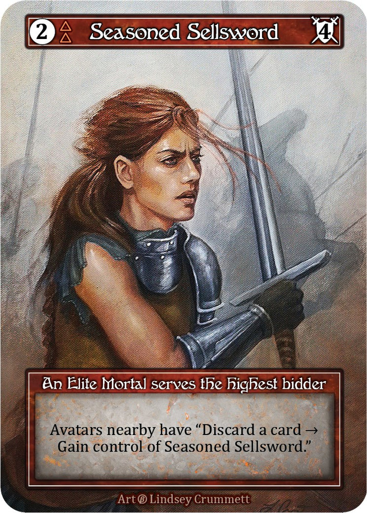 Seasoned Sellsword (Foil)