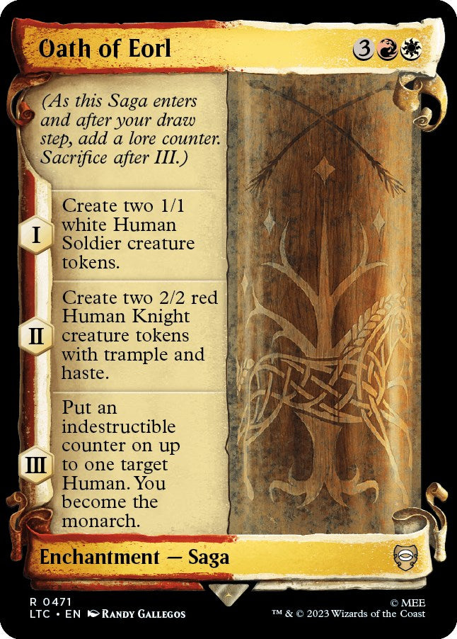 Oath of Eorl (Showcase Scrolls)