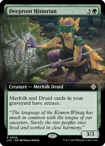 Deeproot Historian (Extended Art)