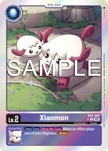 Xiaomon (Animal Colosseum Box Promotion Pack)