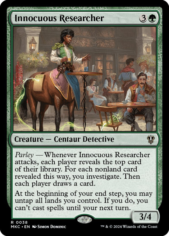 Innocuous Researcher