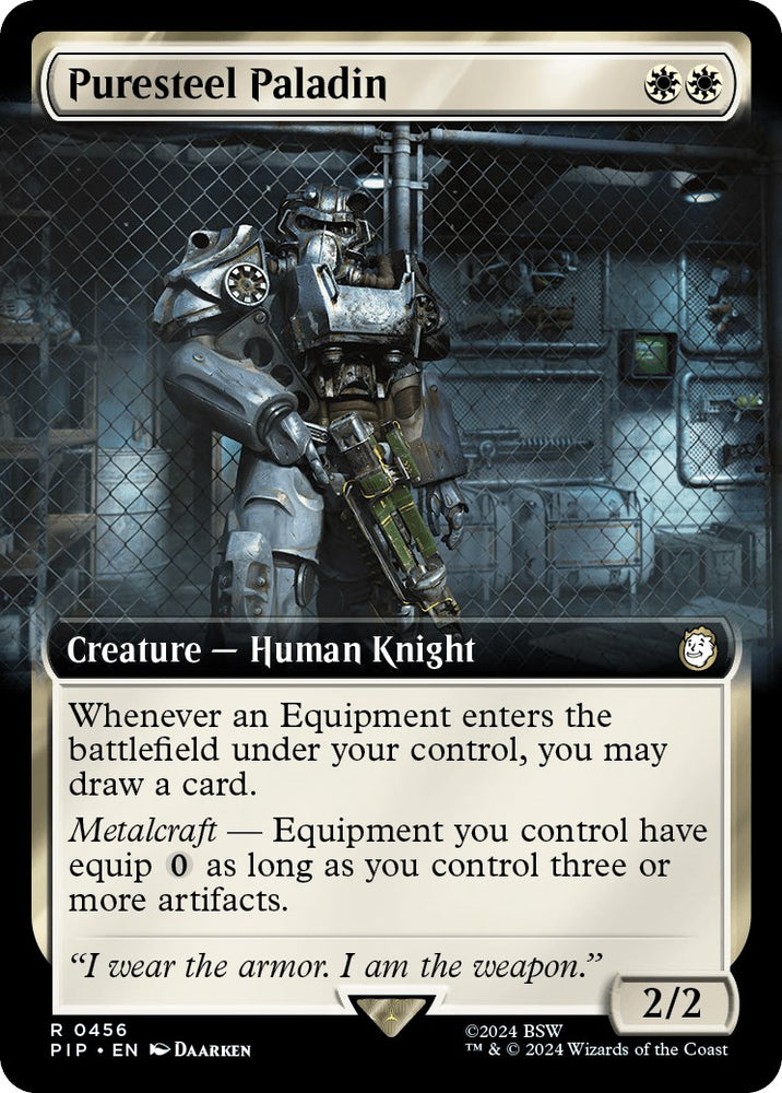 Puresteel Paladin (Extended Art)