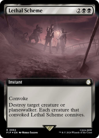 Lethal Scheme (Extended Art) (Surge Foil)