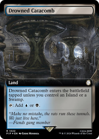 Drowned Catacomb (Extended Art) (Surge Foil)