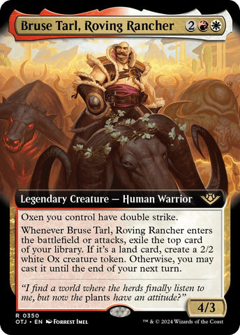 Bruse Tarl, Roving Rancher (Extended Art)