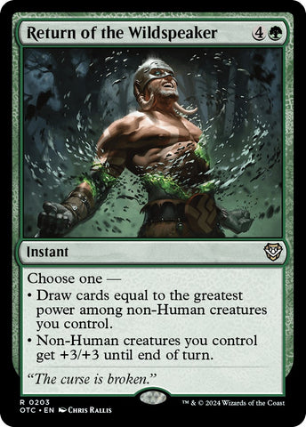 Return of the Wildspeaker