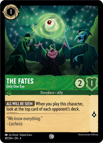 The Fates - Only One Eye