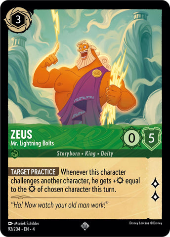 Zeus - Mr. Lightning Bolts