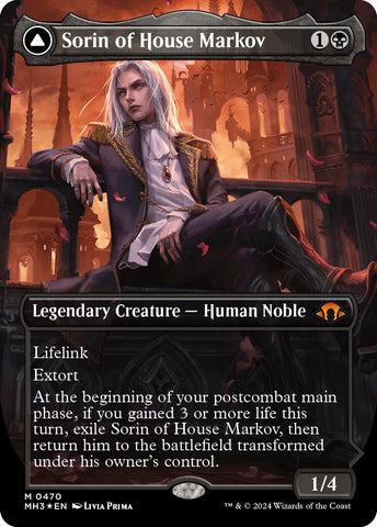 Sorin of House Markov (Borderless) (Textured Foil)