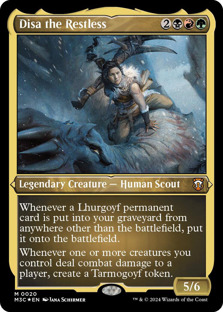 Disa the Restless (Foil Etched)