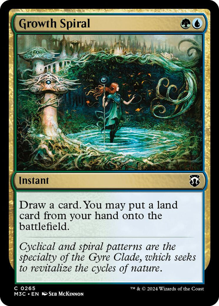 Growth Spiral (Ripple Foil)