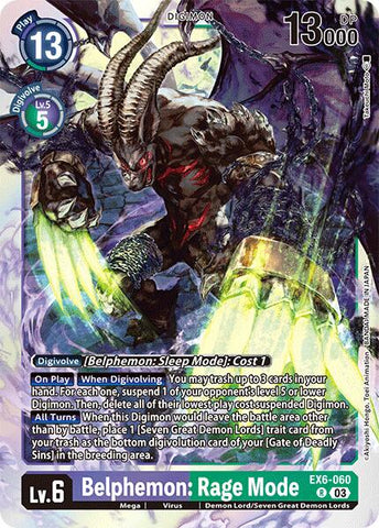 Belphemon: Rage Mode