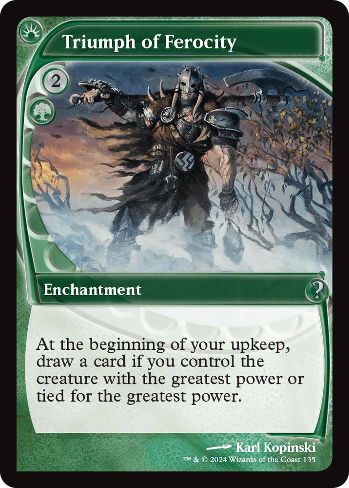 Triumph of Ferocity (Future Sight)