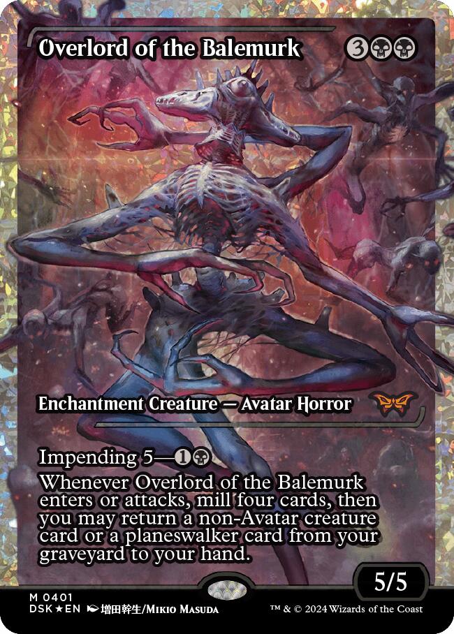 Overlord of the Balemurk (Showcase) (Fracture Foil)