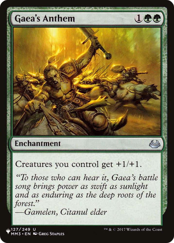 Gaea's Anthem (MM3)