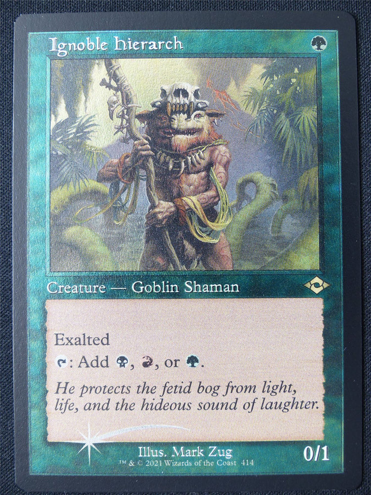 Ignoble Hierarch (Retro Foil Etched) [Modern Horizons 2]