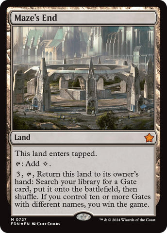 Maze's End