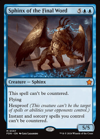 Sphinx of the Final Word (0597)