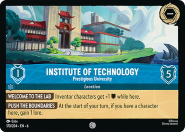 Institute of Technology - Prestigious University
