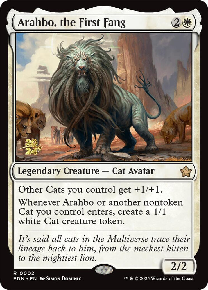 Arahbo, the First Fang